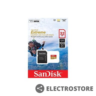 SanDisk Extreme microSDHC 32GB 100/60 MB/s A1 V30 GoPro
