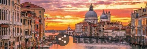 Clementoni 1000 elementów Panorama High Quality The Grand Canal - Venice Clementoni 1000 elementów Panorama High Quality The Grand Canal - Venice