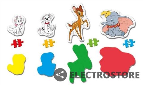 Clementoni Moje Pierwsze Puzzle Zwierzęcy Przyjaciele Clementoni Moje Pierwsze Puzzle Zwierzęcy Przyjaciele