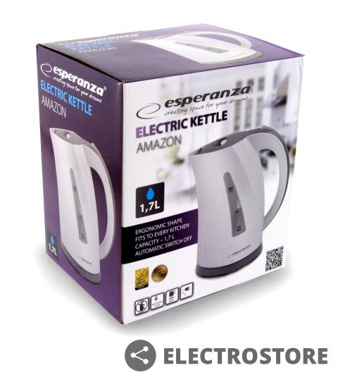 Esperanza CZAJNIK ELEKTRYCZNY AMAZON 1,7L Esperanza CZAJNIK ELEKTRYCZNY AMAZON 1,7L