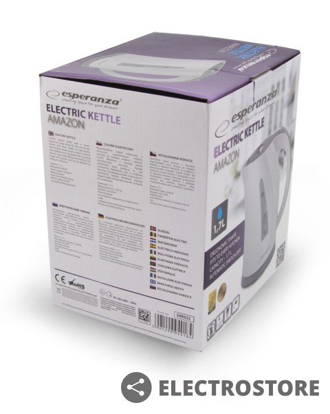 Esperanza CZAJNIK ELEKTRYCZNY AMAZON 1,7L Esperanza CZAJNIK ELEKTRYCZNY AMAZON 1,7L