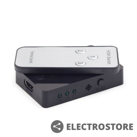 Gembird Przełącznik HDMI 3porty Gembird Przełącznik HDMI 3porty