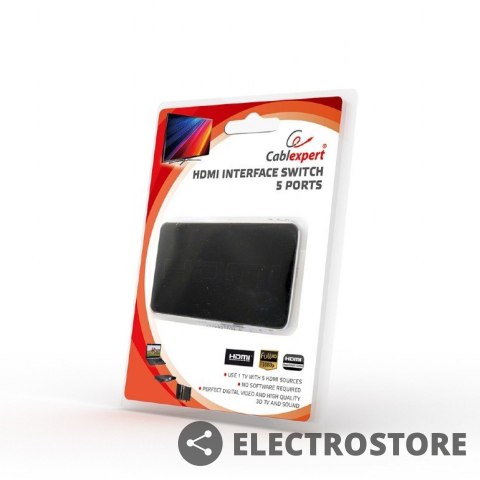 Gembird Przełącznik HDMI 3porty Gembird Przełącznik HDMI 3porty