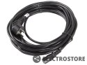 Lanberg Kabel zasilający CEE 7/7 - IEC 320 C13 VDE 10M czarny