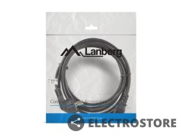 Lanberg Kabel zasilający CEE 7/7 - IEC 320 C13 VDE 3M czarny