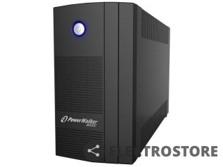 PowerWalker UPS Line-Interactive 650VA SB FR 2x PL 230V, USB