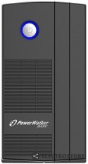 PowerWalker UPS Line-Interactive 650VA SB FR 2x PL 230V, USB