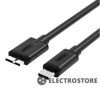 Unitek Kabel USB TYP-C do microUSB 3.0 1m Y-C475BK