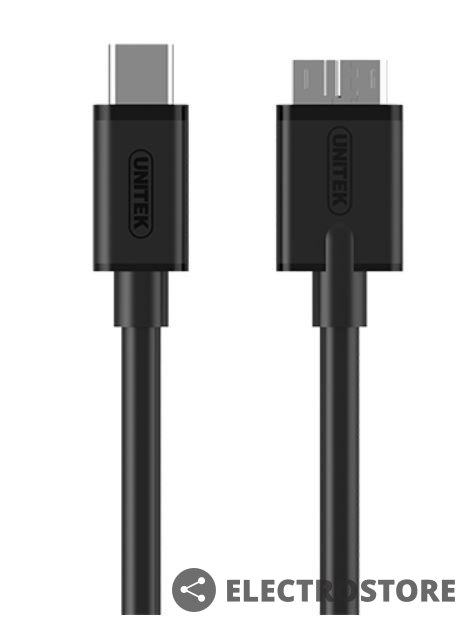 Unitek Kabel USB TYP-C do microUSB 3.0 1m Y-C475BK Unitek Kabel USB TYP-C do microUSB 3.0 1m Y-C475BK