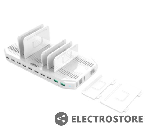 Unitek Stacja ładująca 10xUSB; 96W; 2xQC3.0; Y-2190A Unitek Stacja ładująca 10xUSB; 96W; 2xQC3.0; Y-2190A