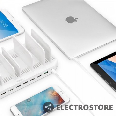 Unitek Stacja ładująca 10xUSB; 96W; 2xQC3.0; Y-2190A Unitek Stacja ładująca 10xUSB; 96W; 2xQC3.0; Y-2190A