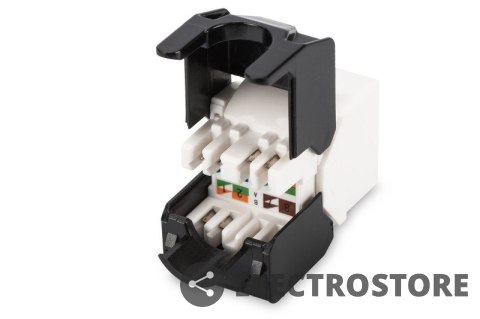 Digitus Moduł Keystone RJ45 (8P8C) kat. 6e UTP, LSA beznarzędziowy Digitus Moduł Keystone RJ45 (8P8C) kat. 6e UTP, LSA beznarzędziowy