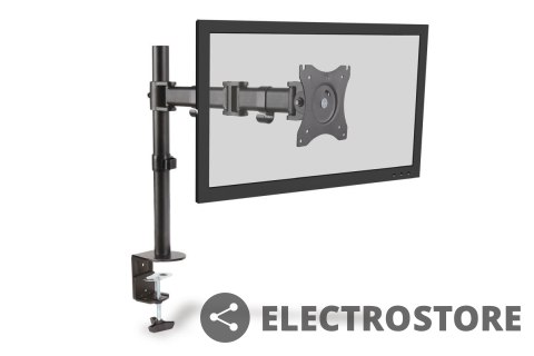 Digitus Stojak biurkowy pojedycz z zaciskiem, 1xLCD, max. 27'', max. 8kg, uchylno-obrotowy 360 (PIVOT) Digitus Stojak biurkowy pojedycz z zaciskiem, 1xLCD, max. 27'', max. 8kg, uchylno-obrotowy 360 (PIVOT)