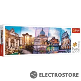 Trefl Puzzle 500 elementów Panorama - Podróż do Włoch