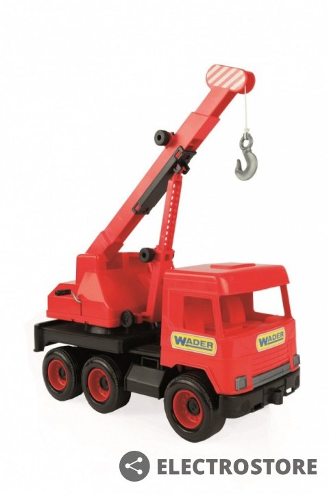 Wader Dźwig czerwony 38 cm Middle Truck w kartonie Wader Dźwig czerwony 38 cm Middle Truck w kartonie