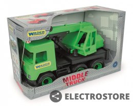 Wader Dźwig zielony 38 cm Middle Truck w kartonie