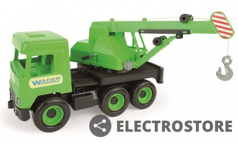 Wader Dźwig zielony 38 cm Middle Truck w kartonie