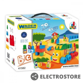 Wader Klocki Middle Blocks 70 elementów Big w kartonie