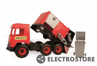 Wader Śmieciarka czerwona Middle Truck w kartonie