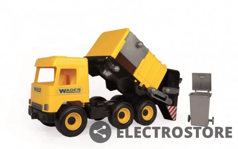 Wader Śmieciarka żółta 42 cm Middle Truck w kartonie Wader Śmieciarka żółta 42 cm Middle Truck w kartonie