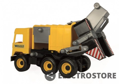 Wader Śmieciarka żółta 42 cm Middle Truck w kartonie Wader Śmieciarka żółta 42 cm Middle Truck w kartonie