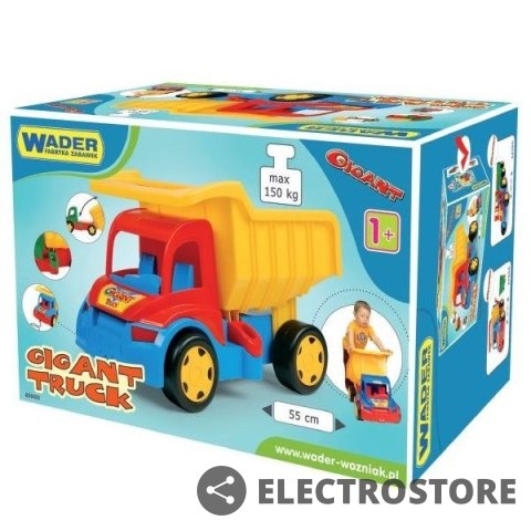 Wader Wywrotka 55 cm Gigant Truck pudełko Wader Wywrotka 55 cm Gigant Truck pudełko