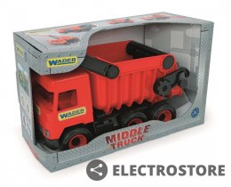 Wader Wywrotka czerwona Middle Truck w kartonie