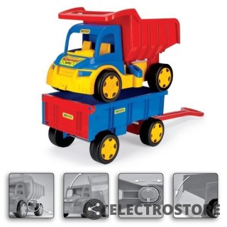 Wader Wywrotka z przyczepą 107 cm Gigant Truck