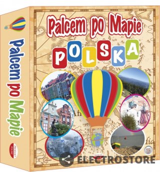 Abino Gra Palcem po mapie - Polska