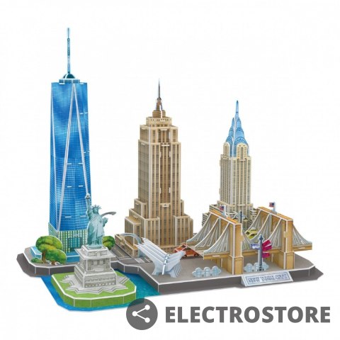 Cubic Fun Puzzle 3D City Line New York Cubic Fun Puzzle 3D City Line New York