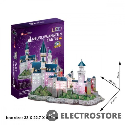 Cubic Fun Puzzle 3D Neuschwanstein Castle Cubic Fun Puzzle 3D Neuschwanstein Castle