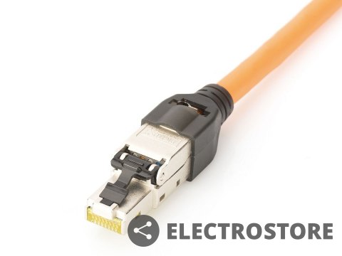 Digitus Wtyk modularny RJ45 kat.6A, PoE+, 10GbE, STP, ekranowany, metalowy, beznarzędziowy, AWG 27-22, zaślepka Digitus Wtyk modularny RJ45 kat.6A, PoE+, 10GbE, STP, ekranowany, metalowy, beznarzędziowy, AWG 27-22, zaślepka