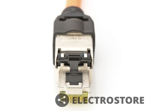 Digitus Wtyk modularny RJ45 kat.6A, PoE+, 10GbE, STP, ekranowany, metalowy, beznarzędziowy, AWG 27-22, zaślepka Digitus Wtyk modularny RJ45 kat.6A, PoE+, 10GbE, STP, ekranowany, metalowy, beznarzędziowy, AWG 27-22, zaślepka