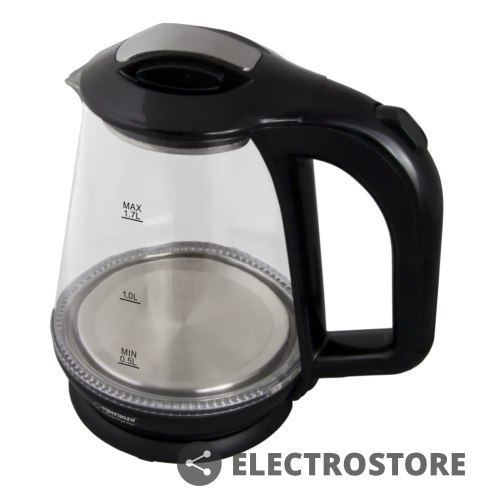 Esperanza Czajnik szklany MISSOURI 1.7L czarny Esperanza Czajnik szklany MISSOURI 1.7L czarny