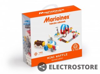 Marioinex Klocki waffle mini 140 sztuk chłopiec