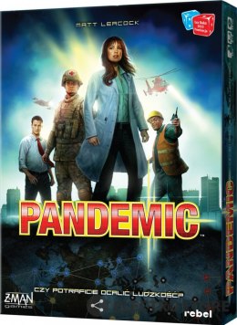Rebel Gra Pandemic wersja polska, nowa edycja