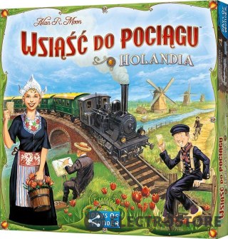 Rebel Gra Wsiąść do pociągu Kolekcja Map 4 - Holandia