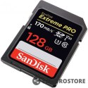 SanDisk Karta pamięci Extreme Pro SDXC 128GB 170/90 MB/s V30 UHS-I U3