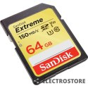 SanDisk Karta pamięci Extreme SDXC 64GB 150/60 MB/s V30 UHS-I U3