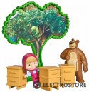 Simba Figurki Masza i Niedźwiedź - Dwupoziomowy dom Niedźwiedzia