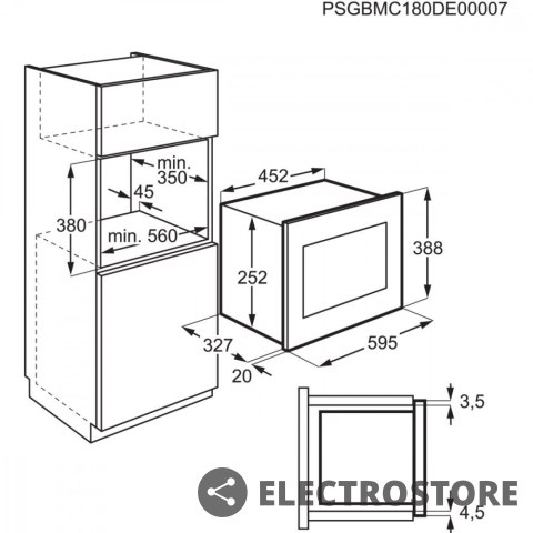 Electrolux Kuchnia mikrofalowa LMS2203EMX Electrolux Kuchnia mikrofalowa LMS2203EMX