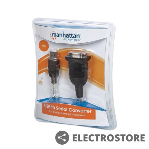 Manhattan Konwerter USB na port szeregowy RS232 Manhattan Konwerter USB na port szeregowy RS232