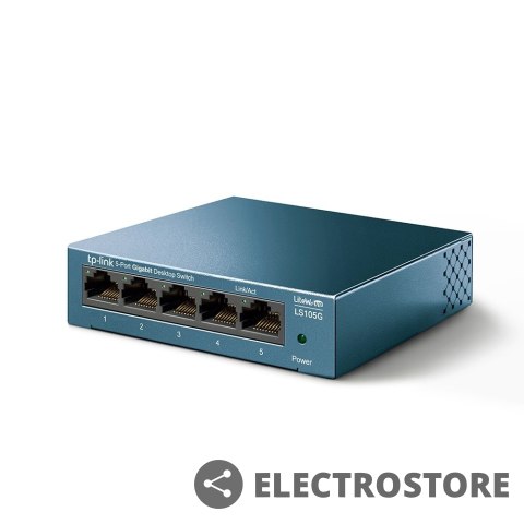 TP-LINK Przełącznik LS105G 5x1GbE LiteWave TP-LINK Przełącznik LS105G 5x1GbE LiteWave