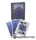 Bicycle Karty Metalluxe niebieskie