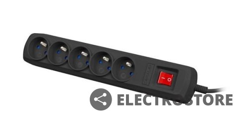 Armac Listwa zasilająca ARC5 5m ARC5/50/CZ czarna Armac Listwa zasilająca ARC5 5m ARC5/50/CZ czarna