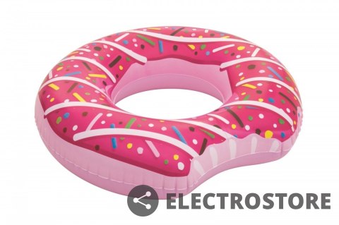 BESTWAY Koło dmuchane do pływania Donat 107 cm różowy
