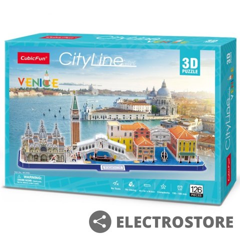 Cubic Fun Puzzle 3D City Line Wenecja