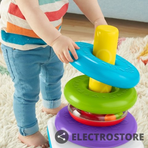 Fisher Price Gigapiramidka z kółek Fisher Price Gigapiramidka z kółek