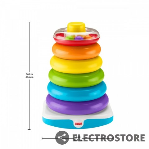 Fisher Price Gigapiramidka z kółek Fisher Price Gigapiramidka z kółek