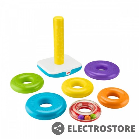 Fisher Price Gigapiramidka z kółek Fisher Price Gigapiramidka z kółek